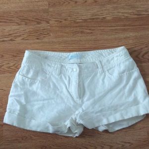 Emilio pucci linen cotton shorts